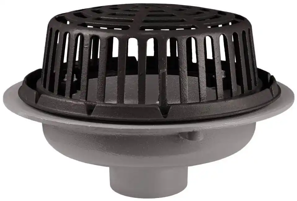 SIOUX CHIEF 868-523 ROOF DRAIN 15DIA 3NH - CI DOME