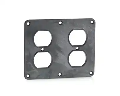 Leviton 3260-E 2-Gang Duplex Cover Plate
