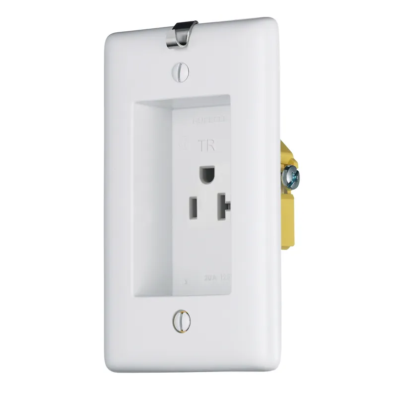Hubbell Wiring RR201CHWTR HWS RR201CHWTR 20A 125V SGL RCPT