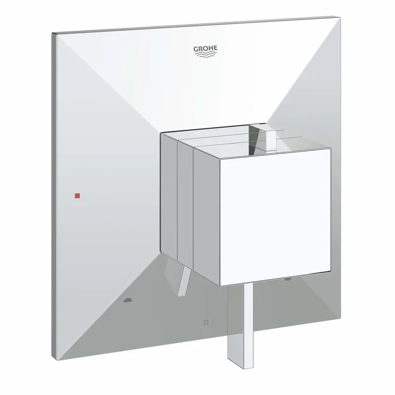 Grohe 19786000 Dual Function Pressure Balance Trim with Control Module in Grohe Chrome