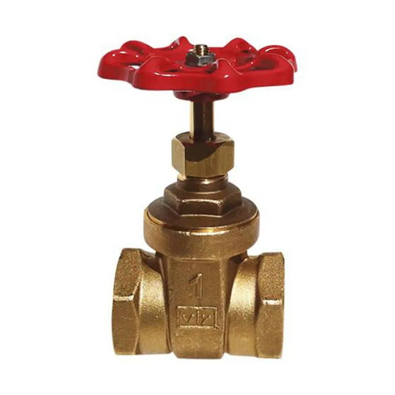 Red-White Valve 206AB 1 in. Brass NPT Gate Valve