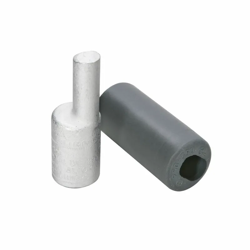 BURNDY AYPO750 Aluminum Compression Pin Adapter 700/750 kcmil 0.81 Plug Dia 1.76 Plug Length