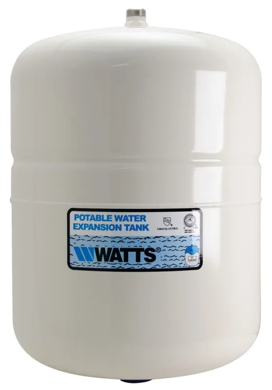 Watts PLT-20 Potable Water Expansion Tank 3/4 Inch Male Connection 8.5 Gallons