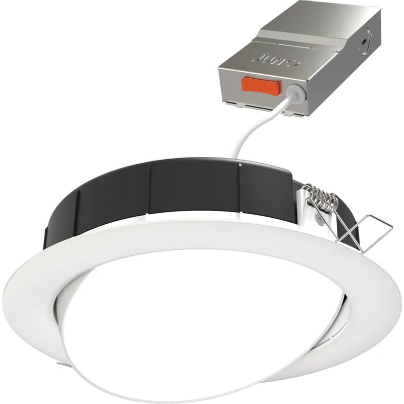 Lithonia Lighting WF6ADJLED27K30K35K90CRIMWM6 LED Downlight Fixture 6IN