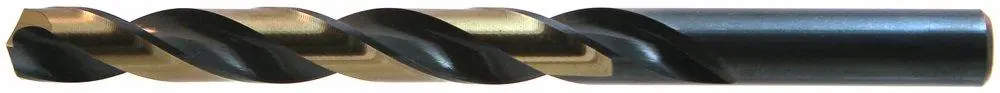 Drillco 400N115 Series 400N 15/64 in Straight Jobber Nitro Heavy Duty 135 Degree Point Drill Bit