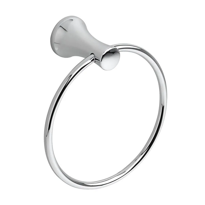 American Standard 8337190.002 C-Series Round Closed Towel Ring in Polished Chrome
