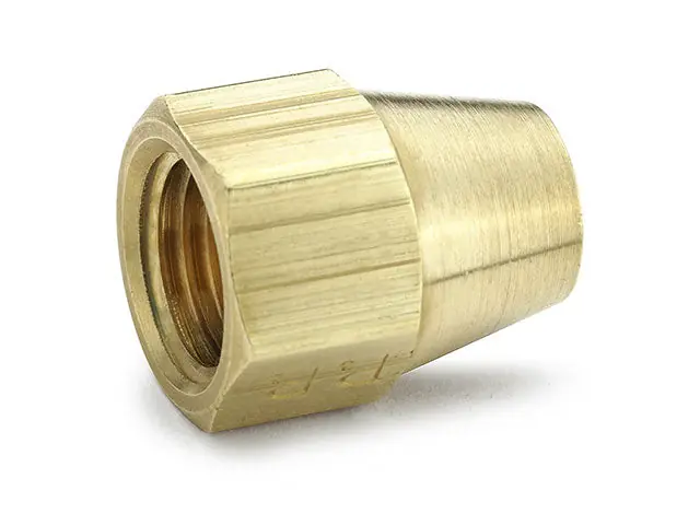 Parker 41FS-8 Shorter Nut 45 Degree Flare Brass 1/2 Inch