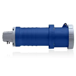 Leviton 360C6W Pin and Sleeve Connector 60 Amp 250 Volt Industrial Grade
