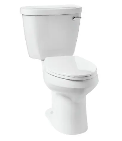 Mansfield 038710040 Replacement Part - 1.28 GPF Toilet Tank with Right Hand Lever (Tank ONLY)