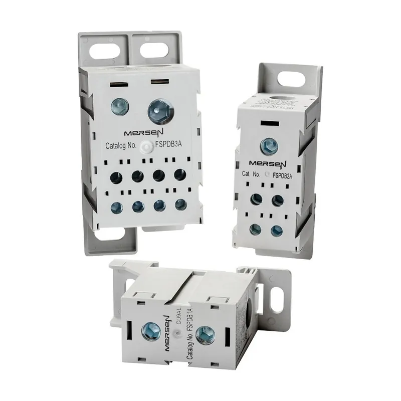Mersen FSPDB3C FER Power Distribution Block 600 VAC 310 A 1 Pole 14 to 2/0 AWG