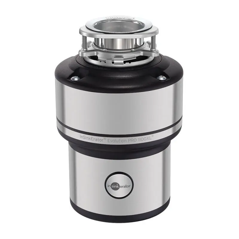 InSinkErator 79357A-ISE Garbage Disposal, Continuous Feed, 1.1 Horsepower, 1725 rpm, 120 VAC, with Power Cord