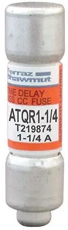 Mersen ATQR1-1/4 FER Current Limiting Low Voltage Power Fuse 1.25 A 600 VAC