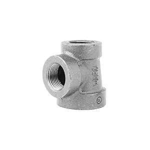 Ward Mfg 0300041605 Reducing Tee 1-1/4 x 1/2 x 1-1/4 in