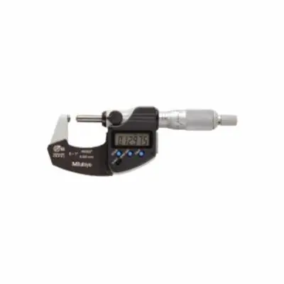 Mitutoyo 395-371-30 0-1 Digimatic Od Mic W/Spher.Anvil