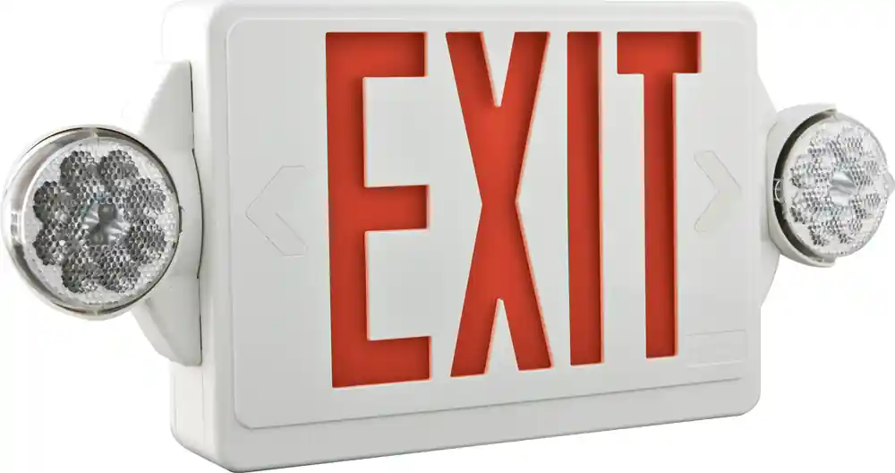Lithonia Lighting LHQMLEDRHOSDM6 Quantum th Emergency Exit Unit