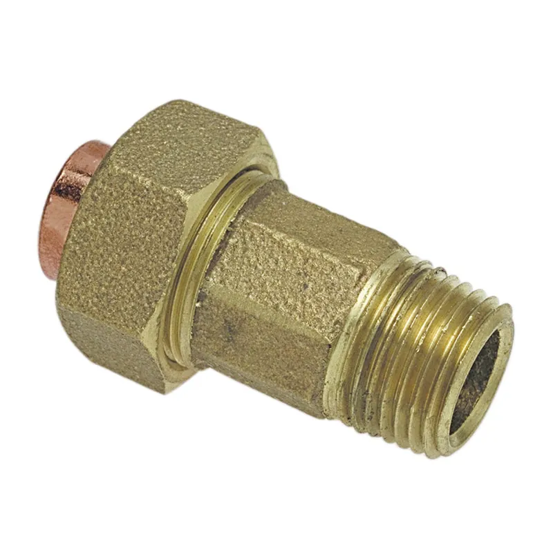 NIBCO B26045L Union 1-1/4 in Nominal C x MNPT Performance Bronze