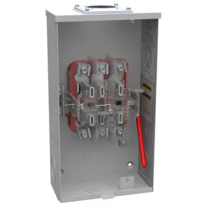 Milbank U9700-RRL-BLG 7 Terminal Ringless Large Hub Open Adapt To Small Hub Open Lever Bypass 7-8 In Barrel Lock Ground With Bracket Provision