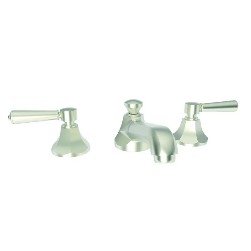 Newport Brass 1200/15S Metropole Two Handle Widespread Bathroom Sink Faucet in Satin Nickel - PVD