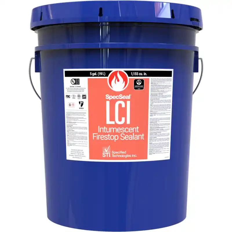 SpecSeal LCI305 Intumescent Sealant 5GAL Firestop