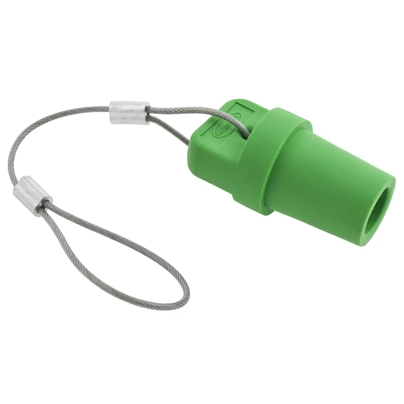 Hubbell HBLMCAPGN Male Cap 600V AC/DC Each