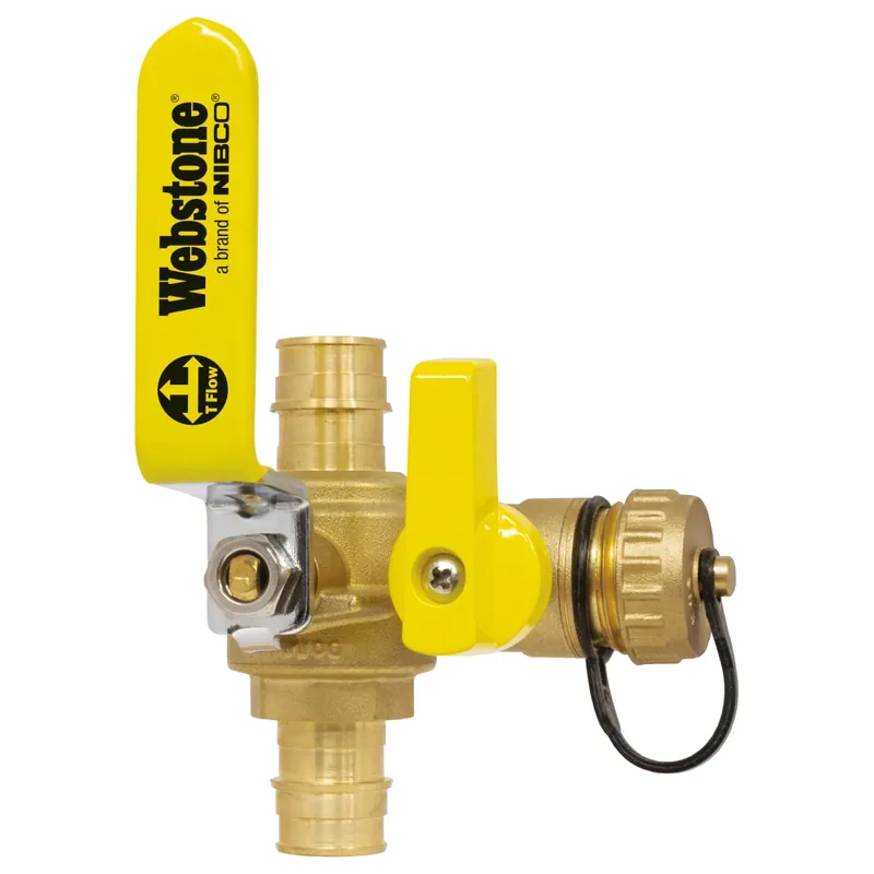 Webstone H-30614W 1 F1960 PEX Ball Drain Full Port Forged Brass Valve Replacement MPN