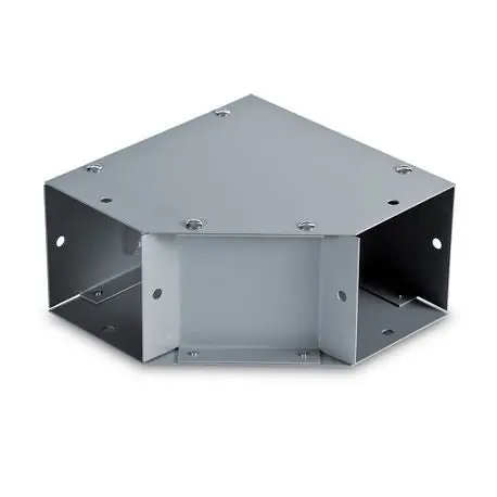 Austin Electrical Enclosures AB-66EPG 6x6 End Cap Gray