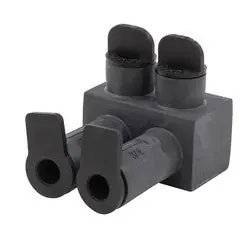NSI INDUSTRIES ISPB2/0-2 2-Port Edge EPDM Rubber Connector