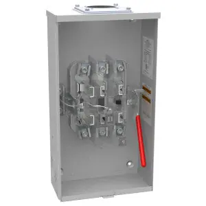 Milbank U7421-RRL 7 Terminal Ringless Large Hub Open Adapt To Small Hub Open Lever Bypass Medium Duty Overhead