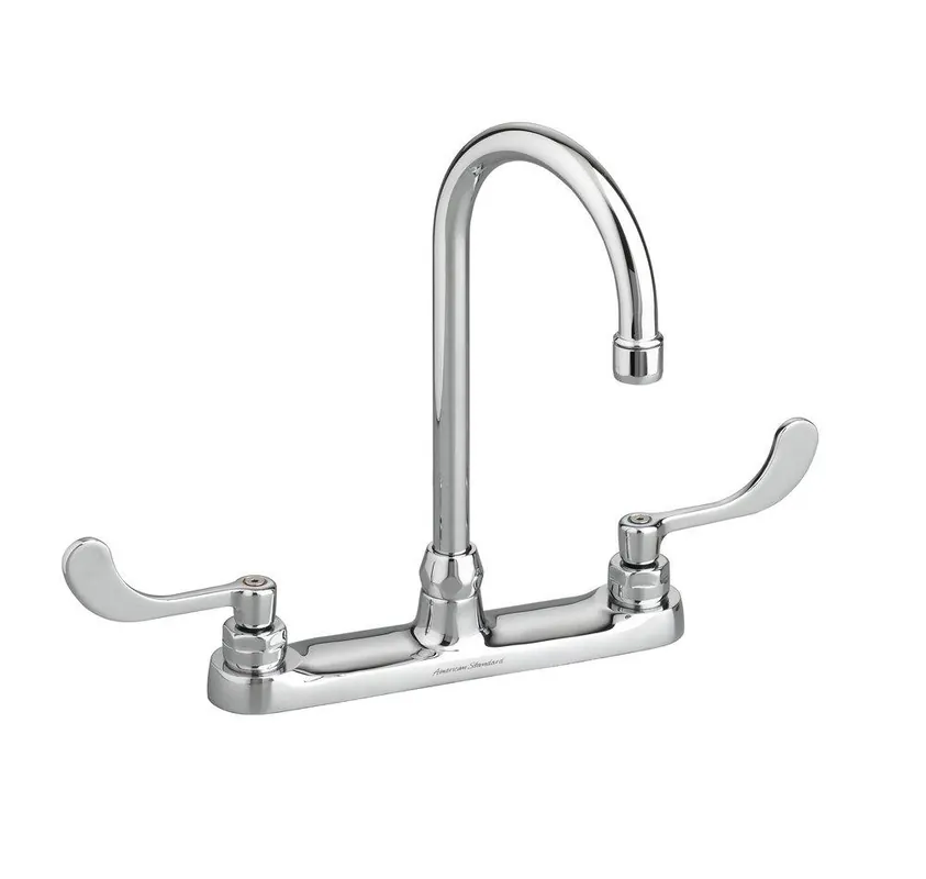 American Standard 6405170.002 Monterrey Two Handle Kitchen Faucet in Polished Chrome