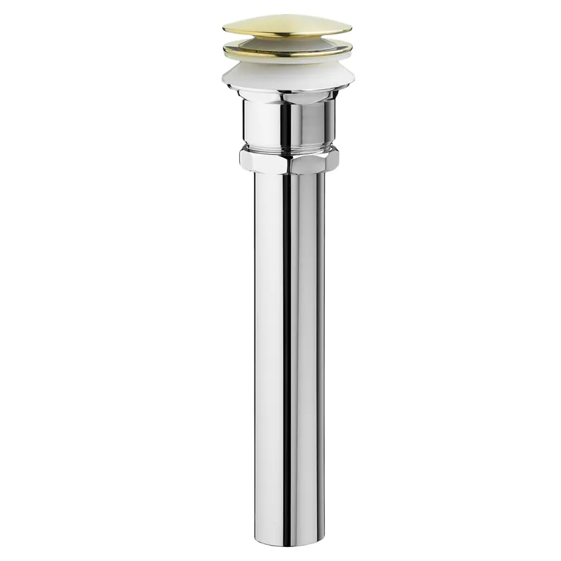 DXV D11000000.427 Tub Drain and Overflow Kit in Satin Brass