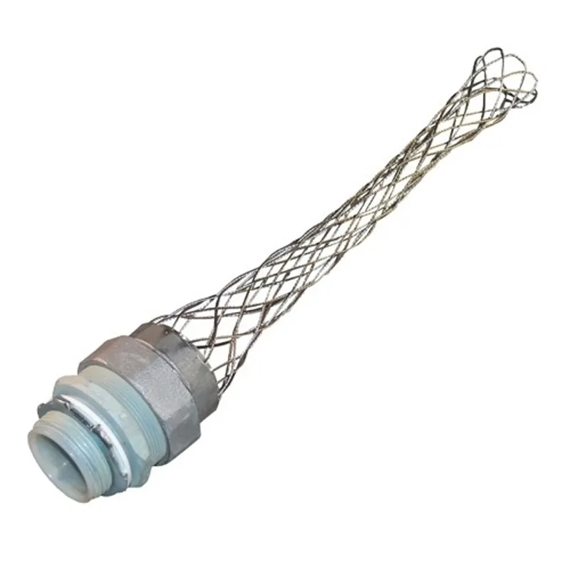 Appleton STB-150SR Liquidtight Flexible Metal Conduit Connector With Wire Mesh Strain Relief