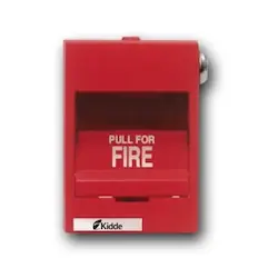 KIDDE COMMERCIAL K-276B-1110 Pull Station Break Glass Single Pole Terminal