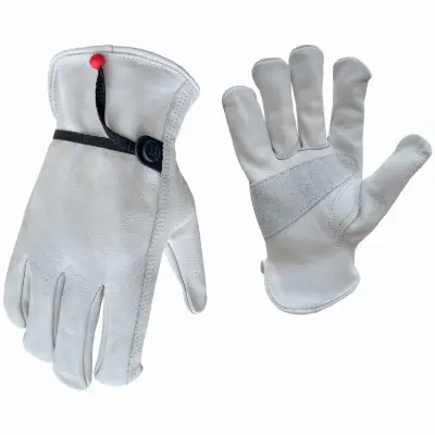TRUE VALUE TV103538 MED Cow BallTape Gloves