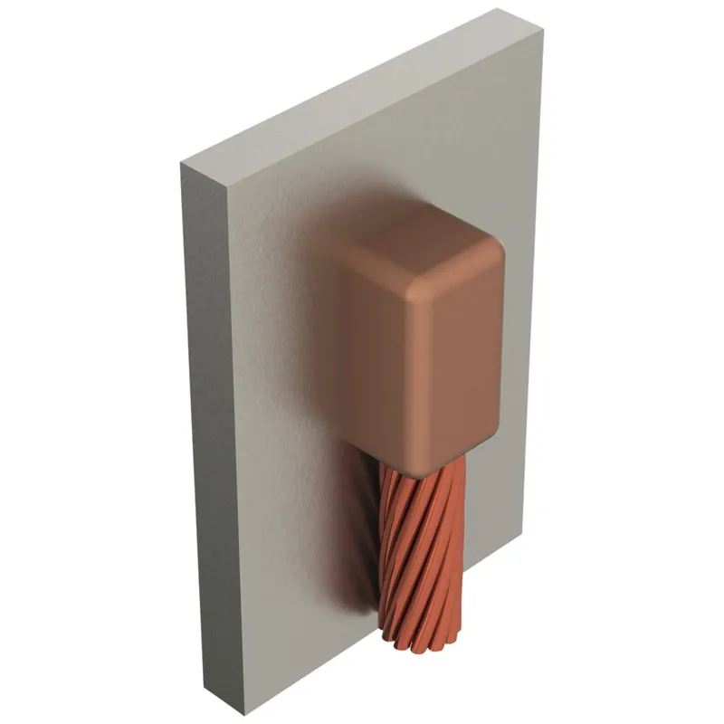 nVent ERICO VBC2Q Cable To Steel 4/0 Concentric To Steel Pipe 24 Min Pipe