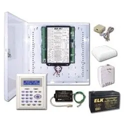ELK Products ELK-M1GSYS4S M1 Gold Kit with Enclosure and M1KP2 Keypad