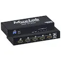 MUXLAB 500426 HDMI 1x4 Splitter, 4K/60