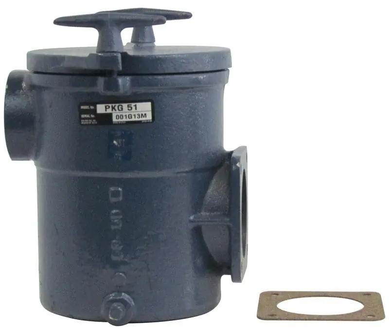 Sta-Rite PKG51 Pentair 6 Cast Iron Hair/Lint Trap, 2 Suction