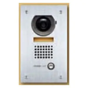 Aiphone AX-DVF Vandal-Resistant Stainless Steel Flush-Mount Color Video Door Station