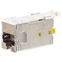 ORTRONICS HDJS6 Clarity CAT 6 Shielded High Density Jack, T568A/B Lacing Cap Termination