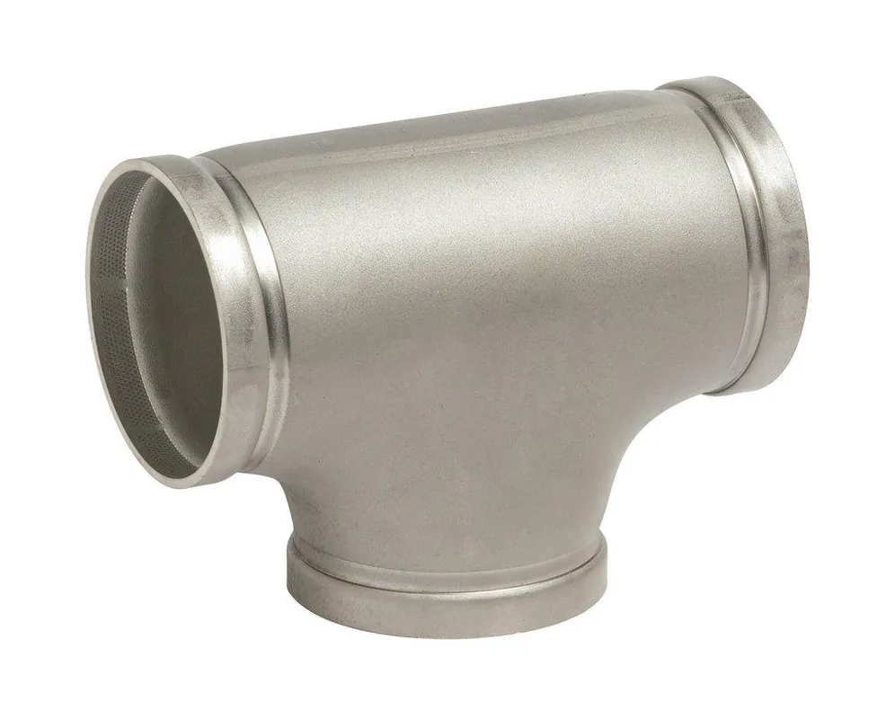Victaulic F024420X16 FireLock Style 420 2-1/2 in. Grooved Schedule 10S 316L Stainless Steel Tee