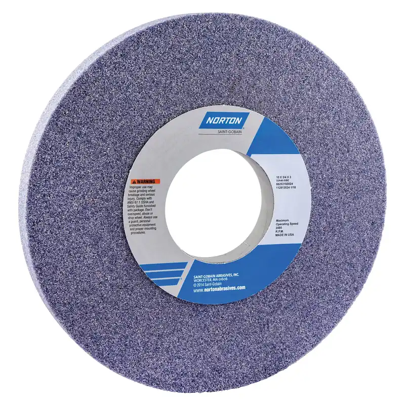 Norton 66253160024 32A Type 01 Wheel 10 in Toolroom Wheel