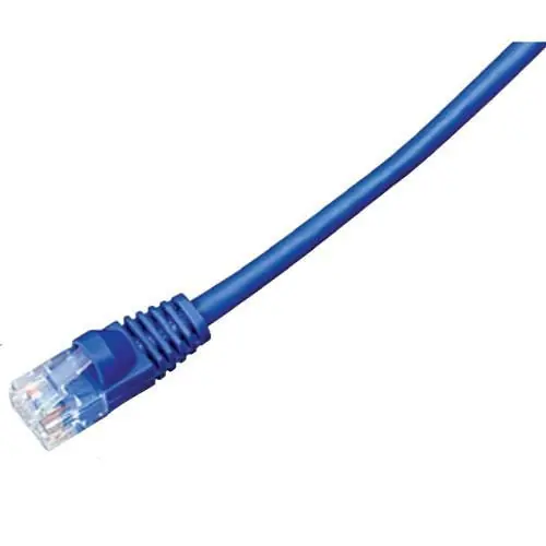Vanco CAT6-1BU CAT6 Network Patch Cable, 550 MHz, 1' Non Booted