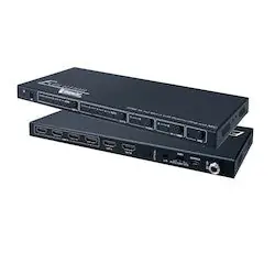 Vanco EVMX4K42 HDMI 4K 4x2 Matrix with Downscaling and ARC HDR HDCP 2.2
