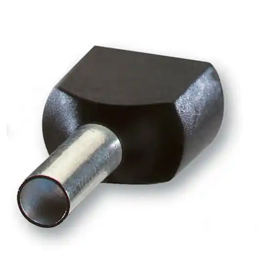 ABB F8007 Thomas & Betts F8007 2 x 16 AWG 2 x 1.50 mm Conductor Range Nylon Insulated Twin Ferrule