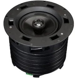 BEALE ST TIC801 25/70/100 Volt In Ceiling 8 Inch 2-Way Fluted IMPP, 1 Inch ALU Dome