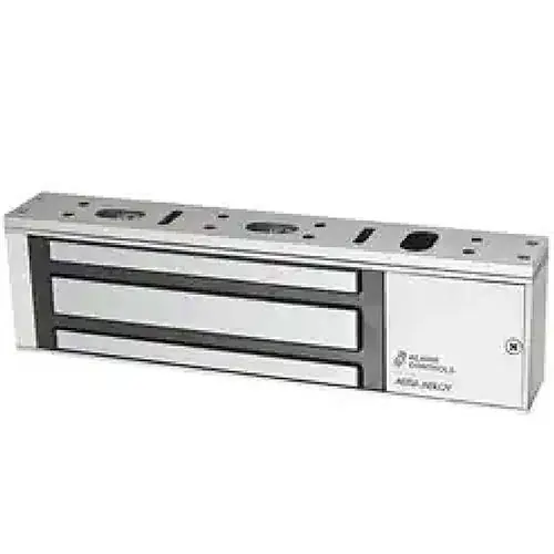 Alarm Controls AM6333 Hardware Kit for 1200S Single Magnetic Locks, 12/24V DC, Clear Anodized