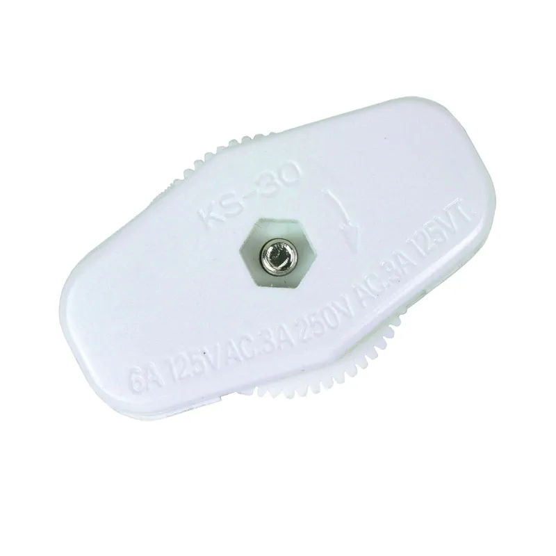 True Value TV258612 WHT On/Off Lamp Switch
