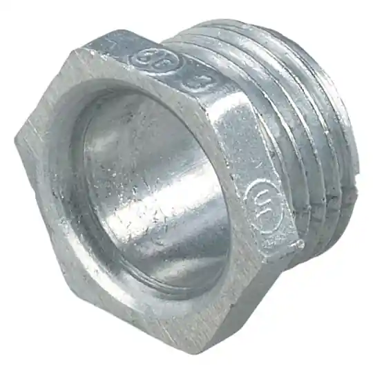 ABB HA206 Steel City HA-206 2 Conduit (Chase) Nipple - Die Cast Zinc - Non-Insulated