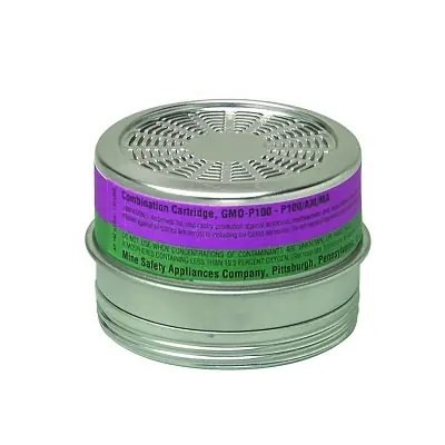 MSA 815181 Half & Full Facepiece Cartridge - Ammonia, Methylamine, P100