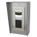 PEDESTAL PRO 814HOU-PRO-001-304 8 x 14 Portrait Stainless Housing